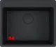 FRANKE Kchensple Maris MRG 610-54 A HLB Fragranit+ Granitsple Black Matt - Black Collection Einbausple mit Siebkorb als Stopfenventil