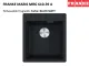 FRANKE Kchensple Maris MRG 610-39 A HLB Fragranit+ Granitsple / Einbausple mit Siebkorb als Stopfenventil
