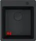 FRANKE Kchensple Maris MRG 610-39 A HLB Fragranit+ Granitsple Black Matt - Black Collection Einbausple mit Siebkorb als Drehknopfventil