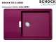 SCHOCK Kchensple Tia D-100LS Cristadur Nano-Granitsple / Einbausple mit Drehexcenter