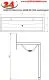 DREILICH Waschrinne 405SW WF-1600 ohne Schrze mit Spritzwand HLB wandhngend mit Winkelfen geschweite Konstruktion Lnge 1600mm (3502180219)