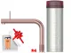 QUOOKER FRONT VAQ PRO3 Einhebelmischer Kupfer Rose' PVD & 100�C Armatur Kochendwasserhahn (PRO3FTRCO)