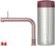 QUOOKER FRONT Combi B Einhebelmischer Kupfer Rose' PVD & 100C Armatur Kochendwasserhahn (COMBIFTRCO)