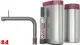 QUOOKER FRONT Gunmetal PVD COMBI B mit CUBE 2 *Der Wasserhahn, der alles kann! (COMBIFTGMECUBE)