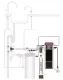 QUOOKER FRONT Gunmetal PVD COMBI B mit CUBE 2 *Der Wasserhahn, der alles kann! (COMBIFTGMECUBE)