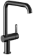 KWC Kchenarmatur Bevo E 10.531.012.751FL Einhebelmischer Industrial Black mit Festauslauf Griffposition rechts (125347)