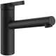 KWC Kchenarmatur FIT 10.541.022.176FL Einhebelmischer Matt Black mit Festauslauf (125571)