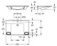 KWC PROFESSIONAL MEDCARE Einzelwaschtisch ANMW0050 ohne berlauf Waschtisch MIRANIT fr Wandmontage unterfahrbar Barrierefrei* fr Rollstuhlfahrer geeignet