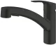 ✅ GROHE Kchenarmatur Eurosmart Einhebelmischer Matt Black mit Zugauslauf und Brausefunktion (303052431)