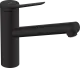 HANSGROHE Kchenarmatur Zesis M33 Mattschwarz Einhebelmischer 150 mit Festauslauf, 1jet (74802670)
