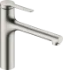 HANSGROHE Kchenarmatur Zesis M33 Edelstahl Finish Einhebelmischer 160 mit Ausziehbrause Metall, 2jet (74822800)