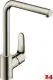 HANSGROHE Kchenarmatur Focus M41 Edelstahl Finish Einhebelmischer 280 EcoSmart mit Festauslauf, 1jet (31827800)