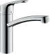 HANSGROHE Kchenarmatur Focus M41 Chrom Einhebelmischer 160 EcoSmart mit Festauslauf, 1jet (31826000)