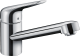 HANSGROHE Kchenarmatur Focus M42 Chrom Einhebelmischer 100 CoolStart EcoSmart mit Festauslauf, 1jet (71866000)