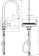 HANSGROHE Kchenarmatur Aquno Select M81 Chrom Einhebelmischer 170 mit Zugauslauf als Ausziehbrause, 3jet (73837000)
