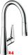 HANSGROHE Kchenarmatur Talis M51 Chrom Einhebelmischer 200 EcoSmart mit Ausziehbrause, 2jet, sBox (73876000)