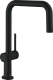 HANSGROHE Kchenarmatur Talis M54 Mattschwarz Einhebelmischer U 220 EcoSmart mit Festauslauf Schwenkbereich einstellbar, 1jet (72844670)