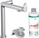 HANSGROHE Kchenarmatur Aqittura M91 Chrom FilterSystem 240 mit Festauslauf, 1jet, Starter Set (76802000)