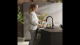 HANSGROHE Kchenarmatur Aqittura M91 Chrom FilterSystem 240 mit Festauslauf, 1jet (76804000)