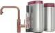 QUOOKER FLEX SQUARE Zugauslauf Kupfer Rose' PVD Combi B mit CUBE 2 *Der Wasserhahn, der alles kann! (COMBIFXSRCOCUBE)