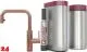 QUOOKER FLEX SQUARE Zugauslauf Kupfer Rose' PVD Combi (+) B mit CUBE 2 *Der Wasserhahn, der alles kann! (COMBI+FXSRCOCUBE)