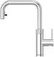 QUOOKER FLEX SQUARE VAQ PRO3 Einhebelmischer Zugauslauf Chrom & 100�C Armatur Kochendwasserhahn (PRO3FXSCHR)