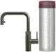 QUOOKER FLEX SQUARE VAQ PRO3 Einhebelmischer Zugauslauf Gunmetal PVD & 100C Armatur Kochendwasserhahn (PRO3FXSGME)