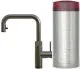 QUOOKER FLEX SQUARE COMBI B Einhebelmischer Zugauslauf Gunmetal PVD & 100C Armatur Kochendwasserhahn (COMBIFXSGME)