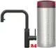 QUOOKER FLEX SQUARE COMBI B Einhebelmischer Zugauslauf Schwarz matt PVD & 100C Armatur Kochendwasserhahn (COMBIFXSBLK)