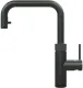 QUOOKER FLEX SQUARE Zugauslauf Schwarz matt PVD Kchenarmatur mit 5 in 1 Funktion und elektronischer Steuerung (FXSBLK) {NUR Armatur}