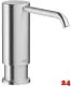 KWC Seifenspender Modern Bend Z.540.157.700 Splmittelspender / Dispenser Edelstahl (3600009592)