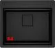 FRANKE Kchensple Kubus 2 Pro KNG PRO 610-53 A HLB Fragranit+ Granitsple Black Matt - Black Collection Einbausple mit Siebkorb als Drehknopfventil inklusive Zubehr