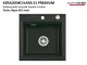 Systemceram KeraDomo KARA 51-PREMIUM Keramiksp�le / Einbausp�le in Sonderfarben f�r die K�che