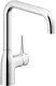 Systemceram KeraDomo K�chenarmatur Mania Chrom Einhebelmischer mit Festauslauf schwenkbar