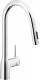 Systemceram KeraDomo K�chenarmatur Mania Soft Chrom Einhebelmischer mit Ausziehauslauf mit Brausefunktion