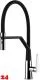 Systemceram KeraDomo K�chenarmatur Tono Pro Chrom/Schwarz Einhebelmischer mit Pendelbrause umstellbar