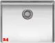 REGINOX K�chensp�le New York SLIM 50x40 (L) OKG Comfort Einbausp�le Edelstahl mit Flachrand Siebkorb als Stopfen- oder Druckknopfventil