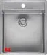 REGINOX K�chensp�le New York 40x40 (L) Comfort Hahnlochbank Einbausp�le Edelstahl Flachrand fl�chenb�ndig Siebkorb als Stopfenventil