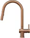 REGINOX K�chenarmatur Flint II Copper PVD (R38826) Einhebelmischer mit Zugauslauf als Schlauchbrause umstellbar 360� schwenkbar