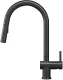 REGINOX K�chenarmatur Flint II Gunmetal PVD (R38819) Einhebelmischer mit Zugauslauf als Schlauchbrause umstellbar 360� schwenkbar