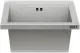 KUNe Arbeits-/ Mehrzweckbecken Alevum 45 KWB25-45 wandh�ngend gekantetes und geschwei�tes Ausgussbecken (Beckentiefe 250mm)