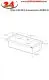 KUNe Arbeits-/ Mehrzweckbecken Alevum 85 KWB25-85 wandh�ngend gekantetes und geschwei�tes Ausgussbecken (Beckentiefe 250mm)
