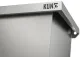 KUNe Arbeits-/ Mehrzweckbecken Alevum 85 KWB25-85 wandh�ngend gekantetes und geschwei�tes Ausgussbecken (Beckentiefe 250mm)