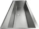 KUNe Arbeits-/ Mehrzweckbecken Alevum 85 KWB25-85 wandh�ngend gekantetes und geschwei�tes Ausgussbecken (Beckentiefe 250mm)