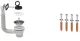 KUNe Arbeits-/ Mehrzweckbecken Alevum 105 KWB25-105 wandh�ngend gekantetes und geschwei�tes Ausgussbecken (Beckentiefe 250mm)