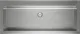 KUNe Arbeits-/ Mehrzweckbecken Alevum 105 KWB25-105 wandh�ngend gekantetes und geschwei�tes Ausgussbecken (Beckentiefe 250mm)