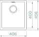 SCHOCK K�chensp�le Kaia N-100S-U Cristadur� Nano-Granitsp�le / Unterbausp�le mit Drehexcenter
