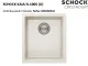 SCHOCK K�chensp�le Kaia N-100S-U Cristadur� Nano-Granitsp�le / Unterbausp�le mit Drehexcenter