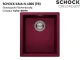 SCHOCK K�chensp�le Kaia N-100S-FB Cristadur� Nano-Granitsp�le fl�chenb�ndig mit Drehexcenter