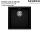 SCHOCK K�chensp�le Kaia N-100-FB Cristadur� Nano-Granitsp�le fl�chenb�ndig mit Drehexcenter